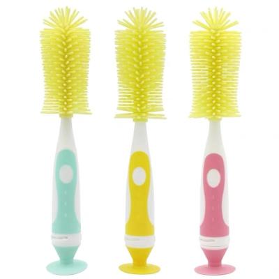 China Viable Silicone Baby Bottle Cleaning Brush Baby Bottle Cleaning Brush for sale