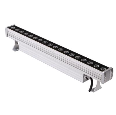 China Hotel Outdoor Waterproof Luminous RGBW Aluminum Housing Led Wall Washer Light for sale