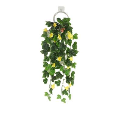 China Decorate Various Multicolor Artificial Plants Hanging Leaves Greenery Ivy Vine For Wall Indoor Outdoor for sale