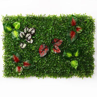 China Decorate Artificial Plastic Lawn Lawn Plant Fake Plant Wall Decorative Home Wall 40CM*60CM for sale