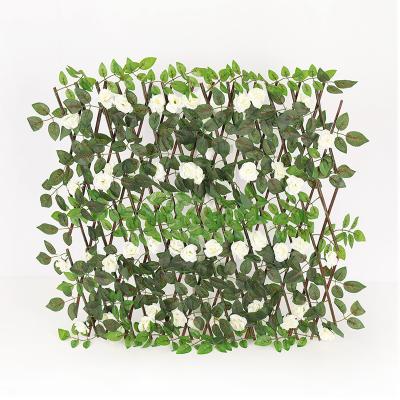 China Decorate Artificial Fence Ivy Vine Leaf Hedges Decoration Ivy Privacy Fence Screen Artificial 70CM for sale