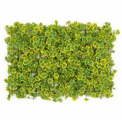 China Decorate Faux Outdoor UV Protected Greenery Mats Artificial Boxwood Hedge Panels for sale