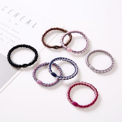 China Wholesale Color Korean Double Cross Hair Accessories Women Ball Headband Fashion Yucat Fashion Yucat Hair Elastic Hair Ties for sale