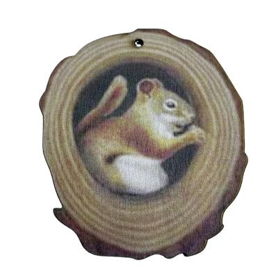 China Natural Chip Laser Engraver Squirrel For Sale From Chip Animal Crafts High Quality Wooden From China for sale