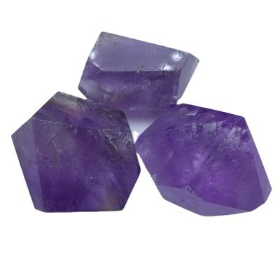 China Wholesale Natural High Quality Amethyst Gemstone China Freeform Crystal Crafts For Degaussing Healings for sale