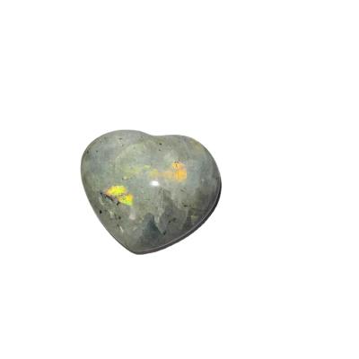 China China wholesale natural labrodite hearts crystal gemstone for gift for sale