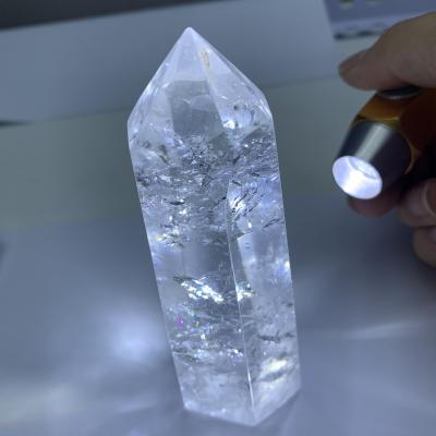 China China Wholesale Natural Point Crystal Clear Quartz Crystal Clean For Decoration for sale