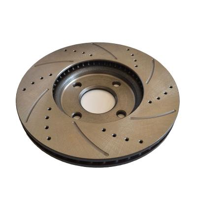 China Auto Parts Size Quality,Factory Price Drilled And Slotted Carbon Brake Disc Brake Front Brake Ceramic Rotor Disc For BMW for sale