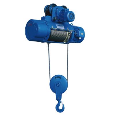 China Building Material Stores Lifting Equipment CD1MD1wire Rope Motor Hoist Construction Crane for sale