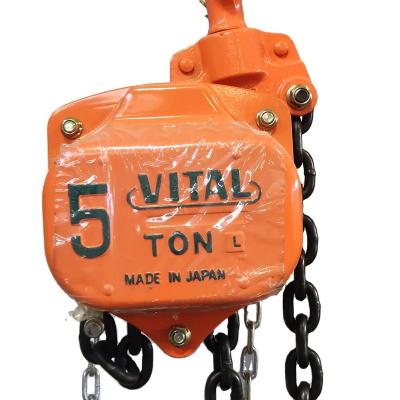 China Professional High Quality Parts HSZ-VT Chain Block 10ton Vital Chain Block For Lifting for sale