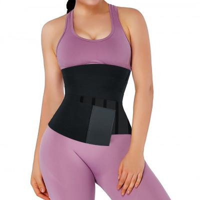 China Breathable Miracle Wrap Band One Size Fit All Slimmer Wrap Waist Trimmer 4M Latex Wrap Waist for sale