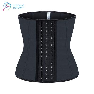 China Breathable Latex Body Shaper Women Waist Cincher Belly Control Belt Belly Control Belt Tummy Weight Loss Belt Belly Slimming Trimmer for sale