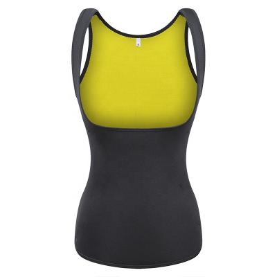 China Durable Women's Vest Waist Trainer Sauna Pullover Body Shaper Heat Trapping Neoprene Workout Tank Tops for sale