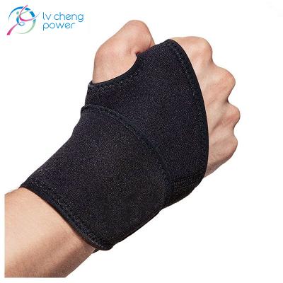 China Adult Adjustable Breathable Badminton Wrist Support Bracer Guard for sale