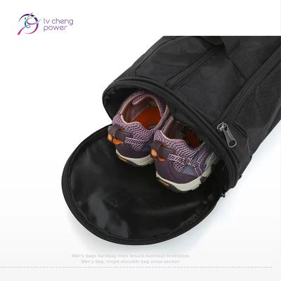 China Fitness Camping Shoe Compartment Travel Duffle Storage Gym Wet Sports Bag for sale