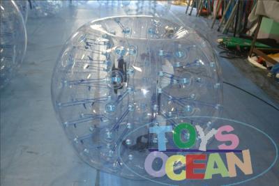 China Colorful Portable  Inflatable Bumper Soccoer Ball Commercial For Children for sale