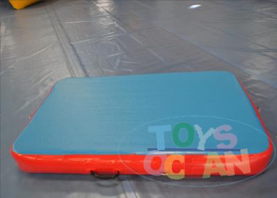 China Small Gymnastics Equipment Tumble Track / Inflatable Tumble Floor For Outside for sale