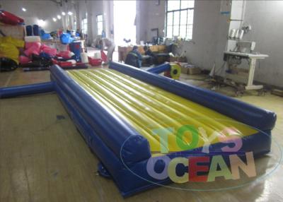 China Giant School Inflatable Gymnastics Air Track Durable For Gym Sport Training for sale