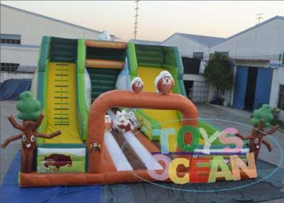 China Jungle Theme Owl Inflatable Playground Jumping Rental Party Using CE for sale