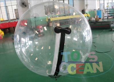 China Germany Zipper Clear Inflatable Water Walking Ball Strong 1mm PVC TPU For Adults for sale