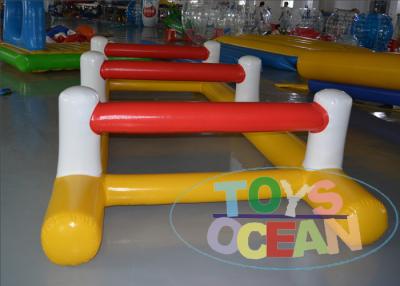 China 0.9mm PVC Obstacle Course Inflatable Rentals Funny Game For Water Playground for sale