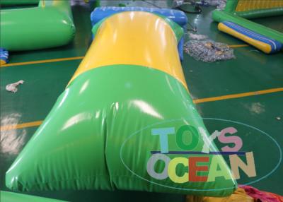 China Crazy Kids Inflatable Sport Game Floating Aqua Jumping Blob Pillow Tower For Pool for sale