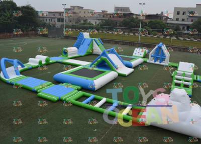 China Outdoor Kids Inflatable Water Game Giant Floating Aqua Sport Park For Ocean for sale