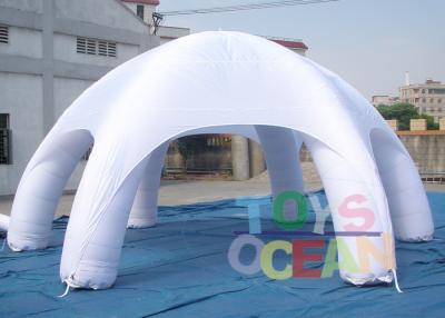 China 8m DIA Giant White Water Proof Inflatable Tents Show , Inflatable Dome Tent For Advertising for sale