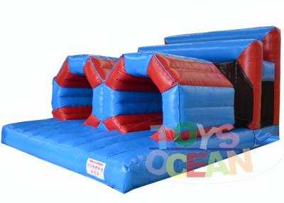 China Carrera de obstáculos inflable de la precipitación extrema con prenda impermeable de arrastre de los deportes del tubo en venta