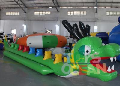 China Long PVC Inflatable Dragon Boat Inflatable Sport Games For Adults CE Approval for sale