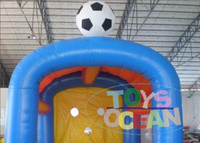 China Commercial Grade Inflatable Sport Game / Inflatable Football Shooting Attractive Games for sale