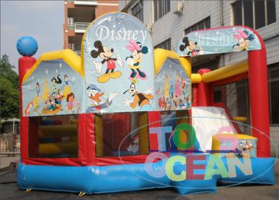 China Commercial Inflatable Bouncer Combo With Bounce House And Slide For Kids for sale