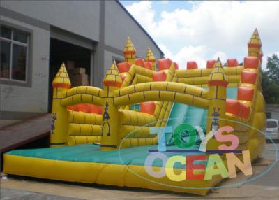 China New Design Yellow Ant Kingdom Theme Inflatable Water Slides For Outdoor Park for sale