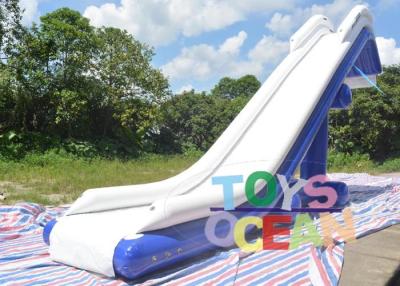 China Airtight Giant Inflatable Water Toys Inflatable Floating Yacht Slide For Open Water for sale