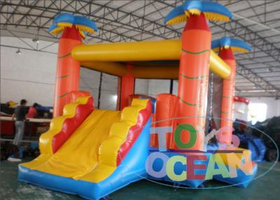 China Monkey Jungle Inflatable Jumping Bounce House 4 in 1 Combo For Kid Playing Park for sale