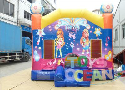 China O castelo de salto inflável personalizado da menina da dança para gurls do adolescente party o jogo exterior à venda