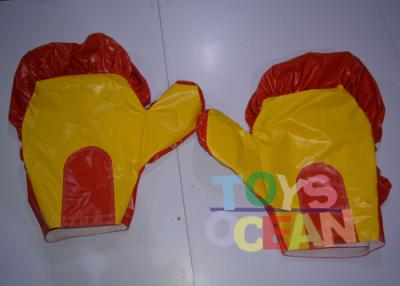 China Gaint PVC Inflatable Punching Gloves For Boxing Ring Sport Game for sale