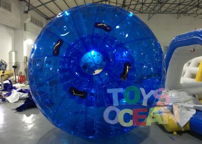 China Bola de passeio abundante inflável azul do diâmetro 3m Auqa Zorb, bola inflável de Zorb à venda