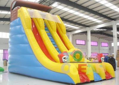 China Gaint PVC Inflatable Slide With Double Climbing N Pirate Guard For Commercial Used for sale