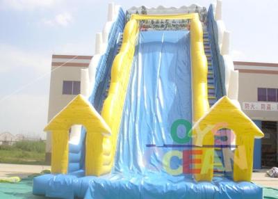 China Gaint Inflatable Water Slide With Stairs For Children Water Park for sale