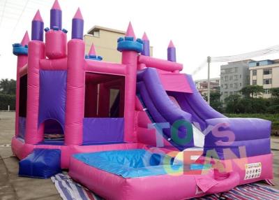 Chine Videur gonflable coloré sautant le château drôle combiné pour l'amusement d'enfants à vendre