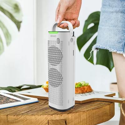 China Wholesale Battery Operated Mini Portable Hepa Air Purifier Hotel Air Purifier WYWD for sale