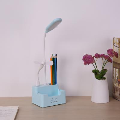 China Touch Style WYWD Adjustable Creative Flexible Touch LED Table Lamp Eye-care Night Reading USB Head Lamp for sale