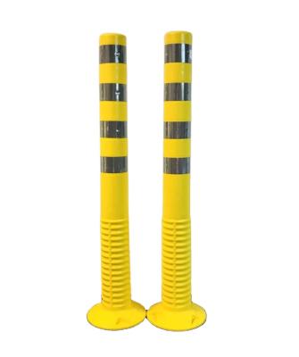 China High Flexible TPU Designer TPU 100cm Traffic Bollards , Spring Post for sale