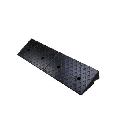 China 1000*250*40mm black yellow rubber curb curb ramp,car rubber ramps,road curb ramp for sale