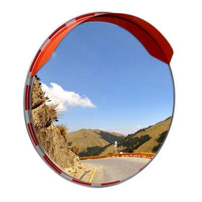 China Stainless Steel CE Pavement Traffic Safety Stainless Steel Road Convex Mirror 30 50 60 80 100cm for sale