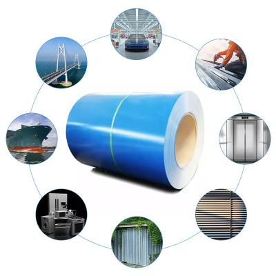 China Manufacturing pipes yanxinsenyu factory price painted color ppgi galvanized coated steel coil for sale for sale