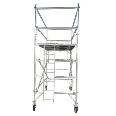 China Contemporary High Quality Aluminum Ring System Scaffolding Stainless Steel Four Way Ringlock Scaffolding for sale