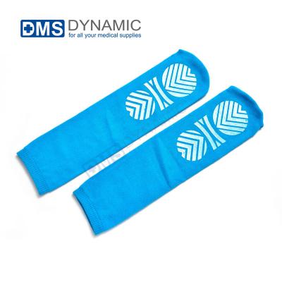 China With tread child single or double sided slip non slip socks non slip with tread best unisex blue uinversal for home and hospital for sale