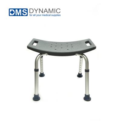 China Height Adjustable Aluminum Shower Chair For Elder Bather for sale